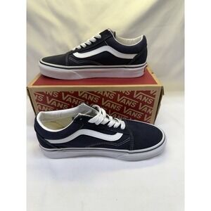 Van's Old School Shoes Midnight Sky (Dark Navy Blue) Sz Women's 6 Men's 4.5